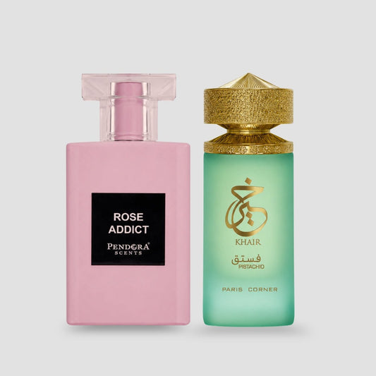 Bundle Khair Pistachio and Rose Addict