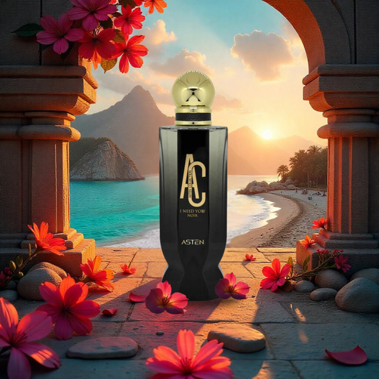 I NEED YOU NOIR ASTEN - unisex floral fragarnce