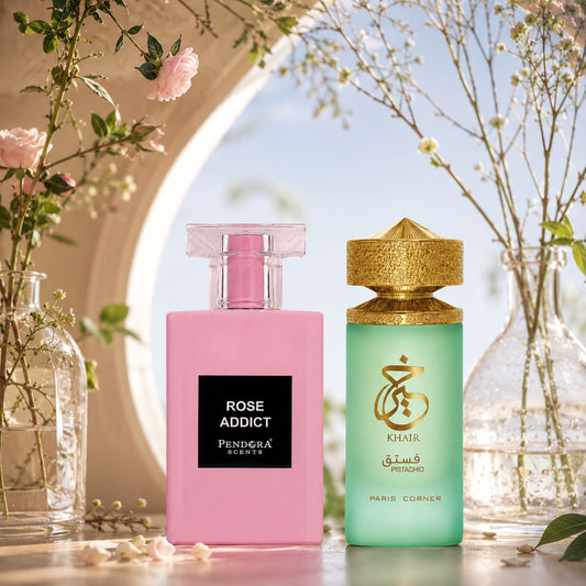Bundle Khair Pistachio and Rose Addict
