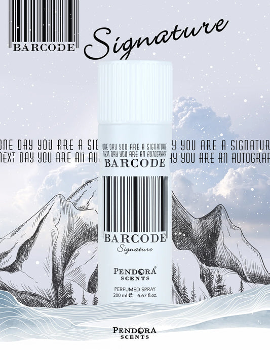 Barcode Signature deodorant by Pendora Scents