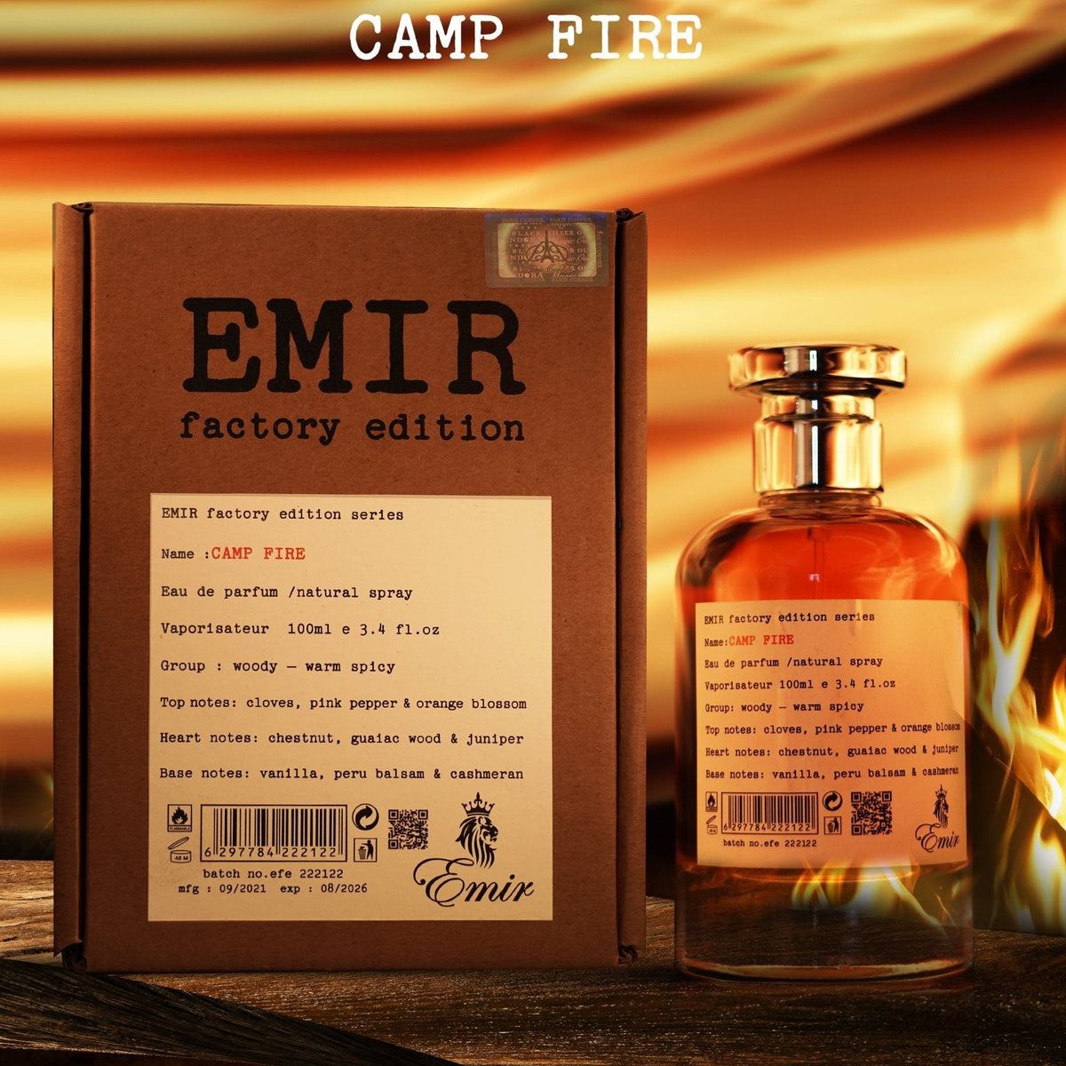 camp fire perfume