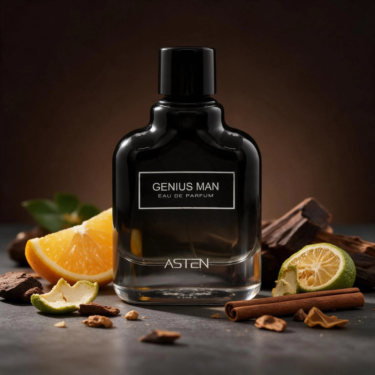 genius men Woody Aromatic fragrance for men by asten