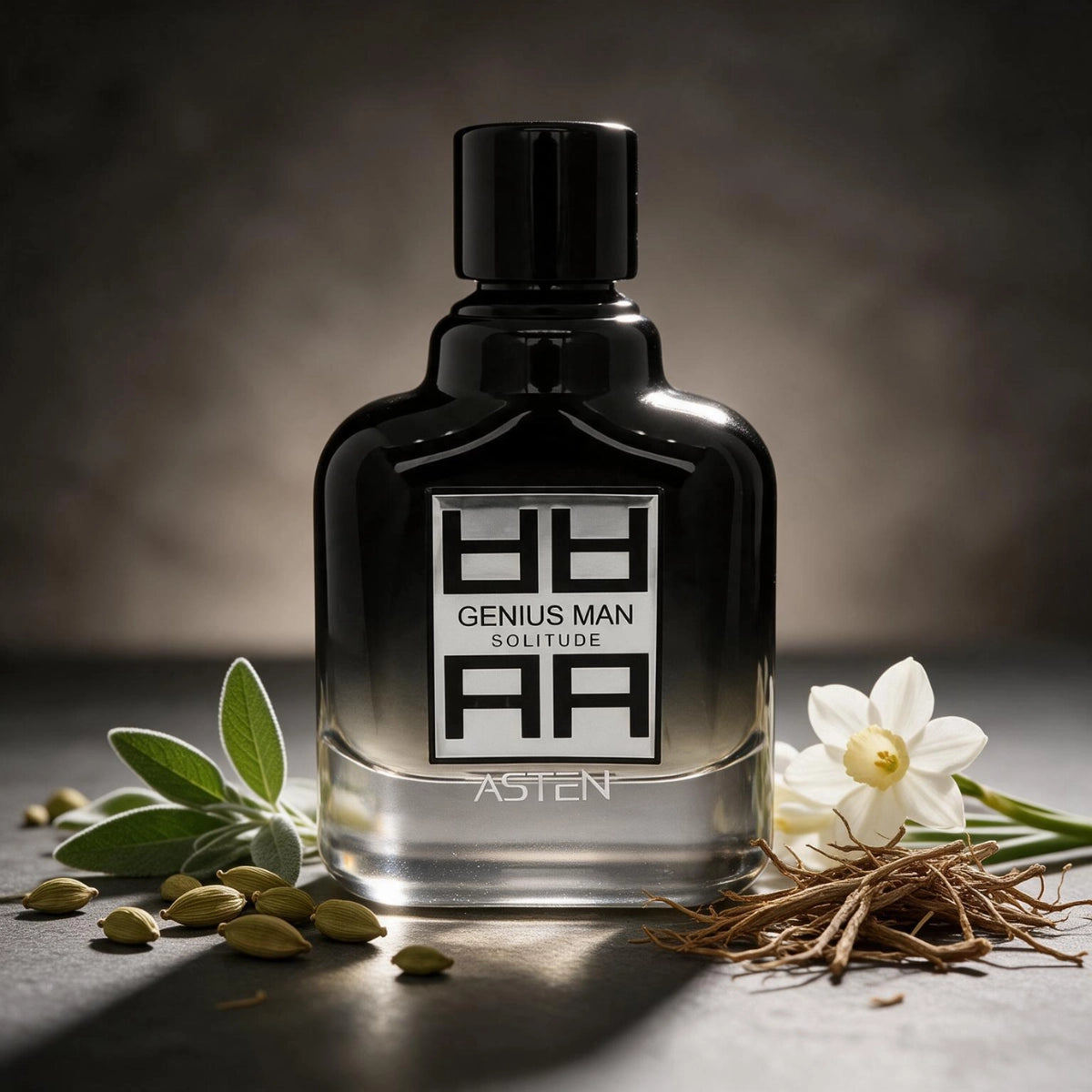 Genius Man Solitude Asten Woody Aromatic fragrance for men