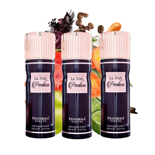 PACK OF 3 LA NUIT DEO