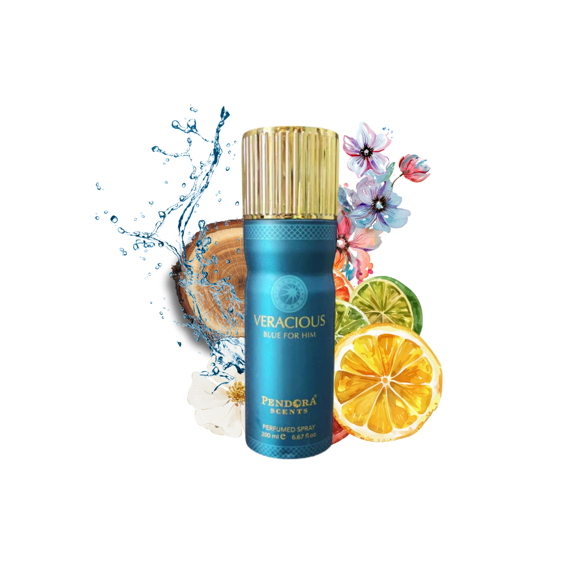 Veracious Blue unisex Deodorant