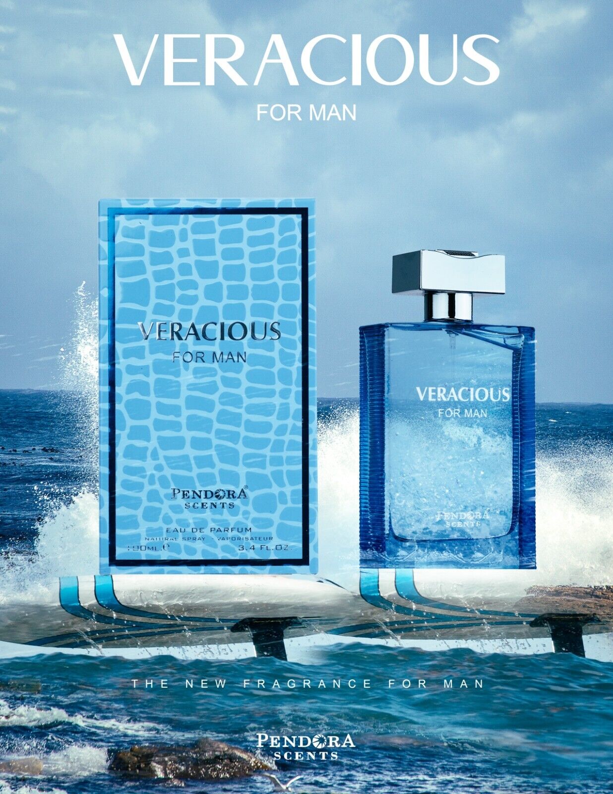 Veracious Men citrusy fragrance