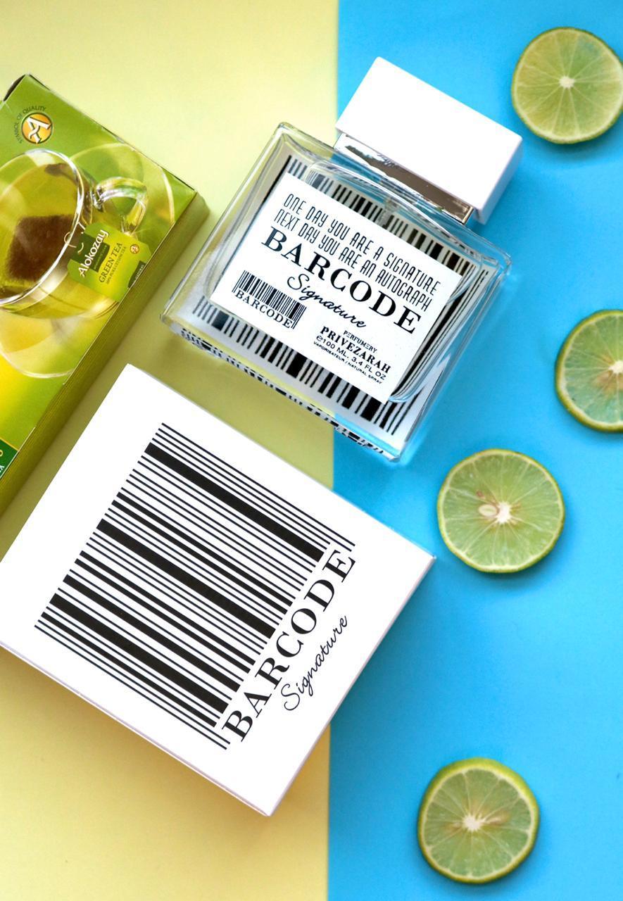 BARCODE SIGNATURE - Inspired by Creed Silver Mountain Water