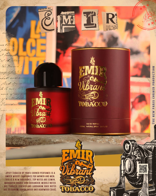 VIBRANT SPICY TOBACCO EMIR - Spicy Fragrance for Men