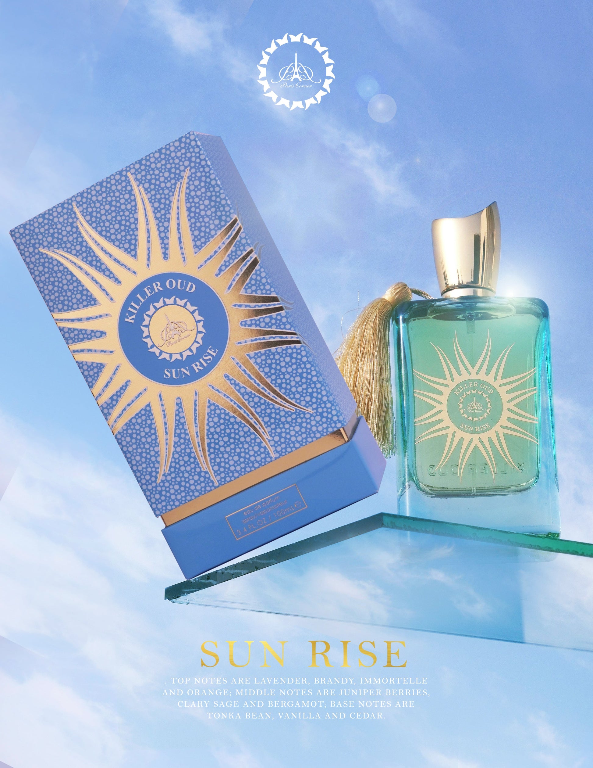 SunRise Killer Oud - Floral Fragrance for Women