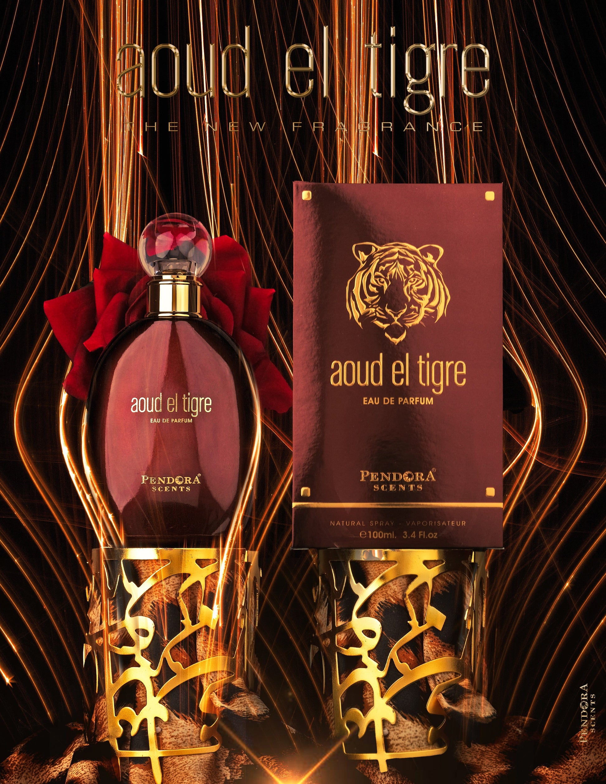 Aoud Tigre - Woody Floral fragrance by Pendora