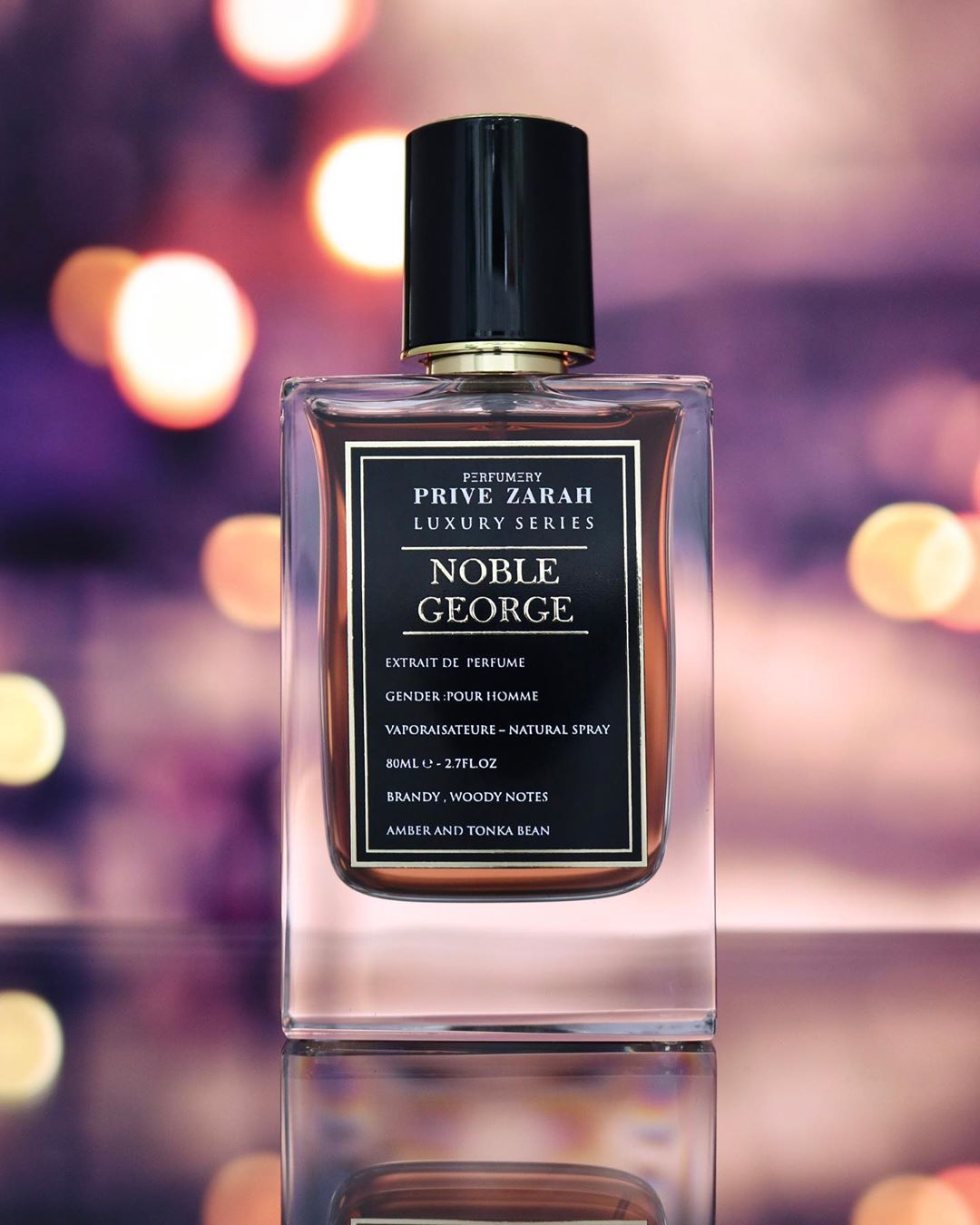 NOBLE GEORGE PRIVEZARAH- Amber fragrance for men